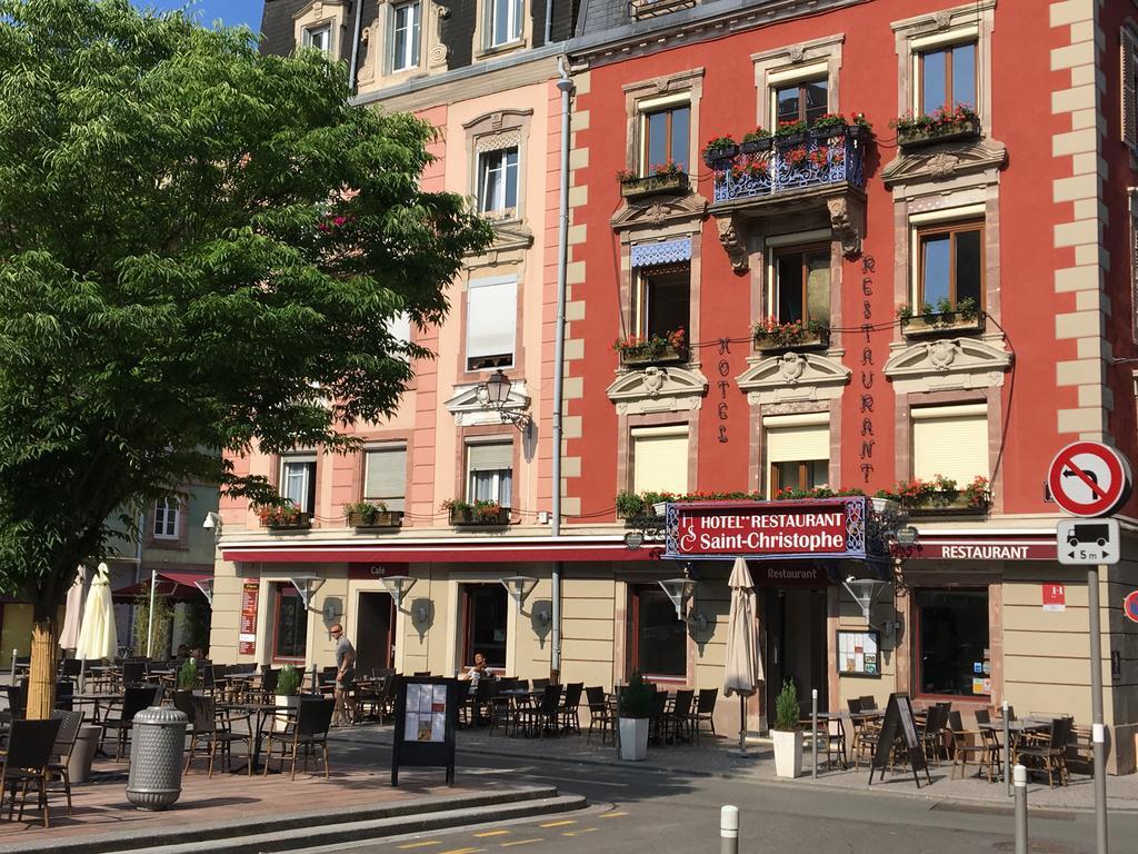 Hotel-Restaurant St-Christophe Belfort Exterior foto