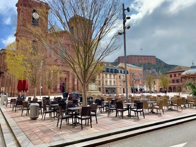 Hotel-Restaurant St-Christophe Belfort Exterior foto